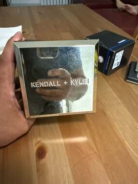 Kendall + Kylie Women's Gold-Tone Chronograph Style Watch and Crystal Heart Brac